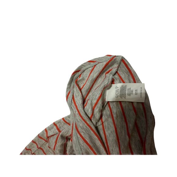 Cabi Gray & Red Striped Flowy Tank Top - Size S - Picture 8 of 11